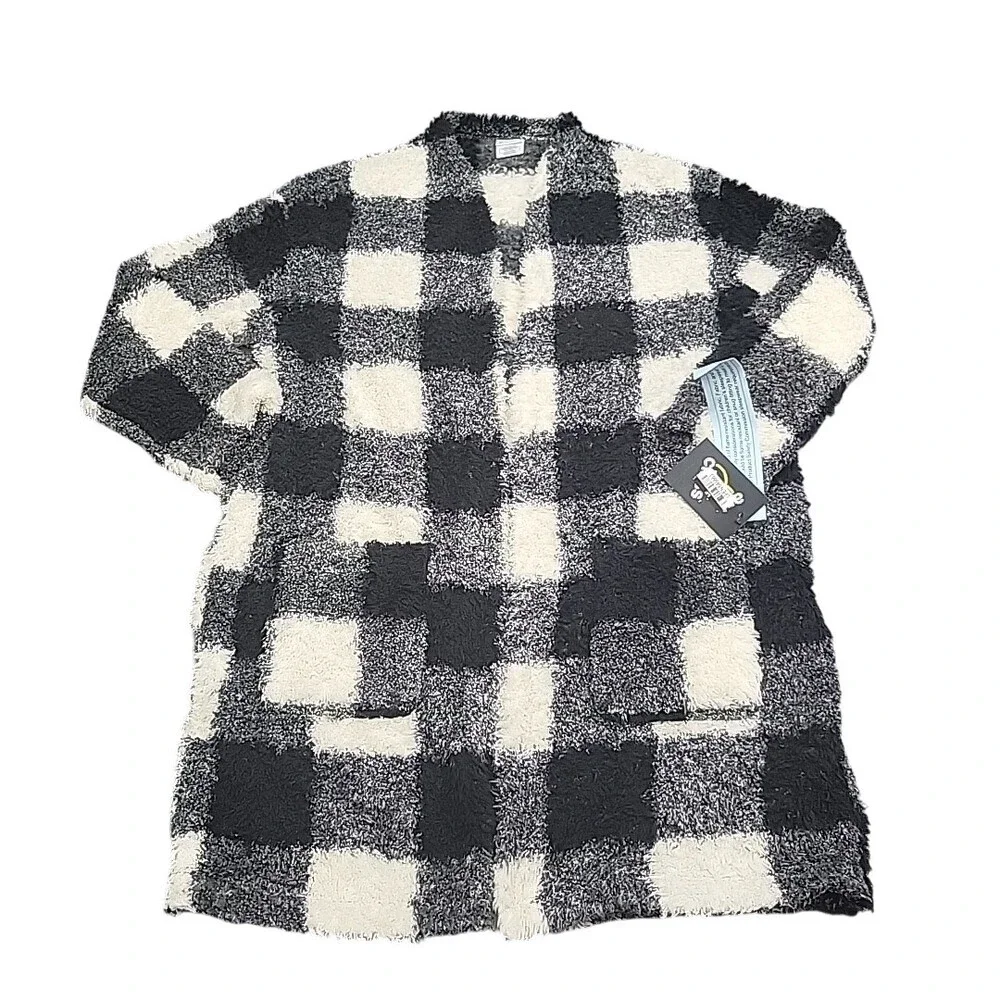 Kids Girls Boys Marshmallow Fleece Open Robe w Pockets XX-Large Size 16/18